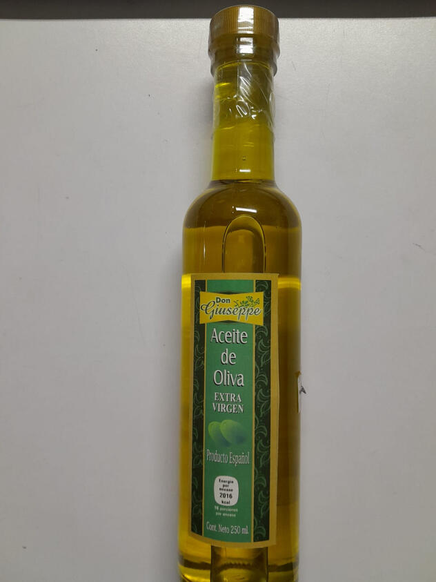 Aceite de oliva extra virgen Presentación de 250 ml caja de 24 piezas a $1267.35