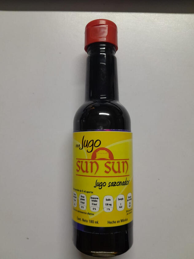 Jugo Sazonador Sun Sun 180 ml caja con 24 piezas a $796.95