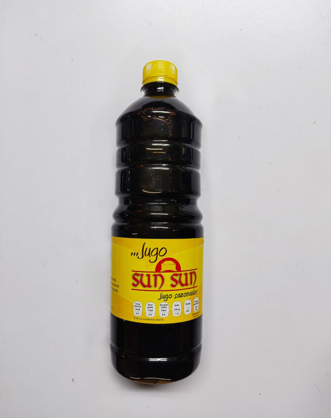 Jugo sazonado Sun Sun 1 litro caja con 12 piezas a $1420.80